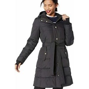 J Crew Factory Long Down Puffer Coat L